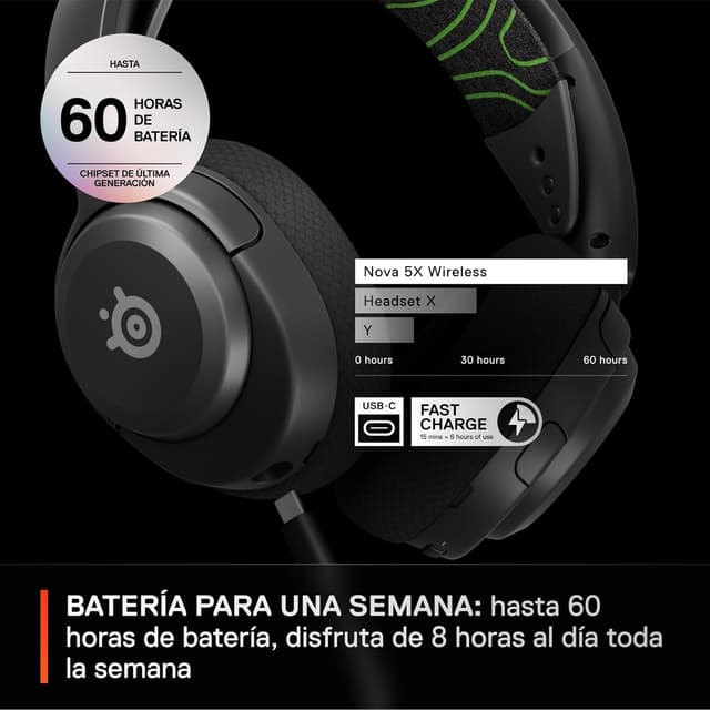 Thumbnail 4 de SteelSeries Arctis Nova 5X Auriculares Xbox