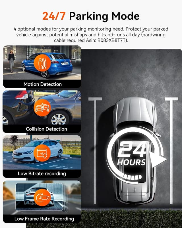 Thumbnail 6 de Vantrue N2X 2.7K Dash Cam 512GB