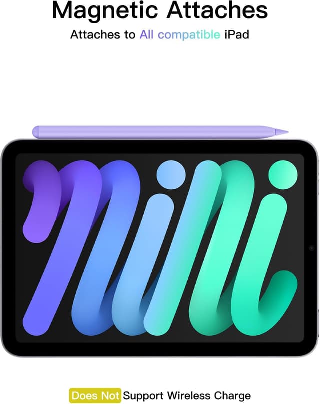 Detalle de KEEPRO Stift für iPad (2018–2026) mit Schnellladefunktion, Palm-Ablehnung & Pencil-Ersatzspitzen