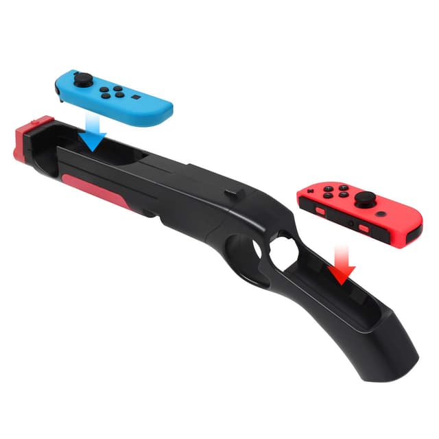 Detalle de FASTSNAIL Shooting Gun für Splatoon 2 & Splatoon 3 – Gun Grip für Nintendo Switch Joy-Con Controller