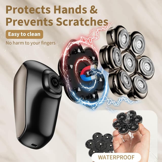 Thumbnail 1 de SHPAVVER Turbo Speed Head Shaver 90 min