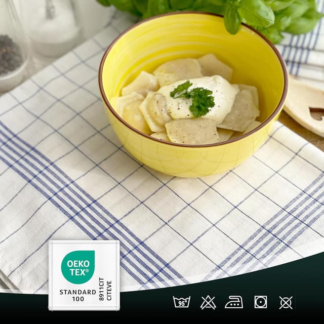 Thumbnail 4 de ZOLLNER 10er Set Geschirrtücher Baumwolle 50x70 cm