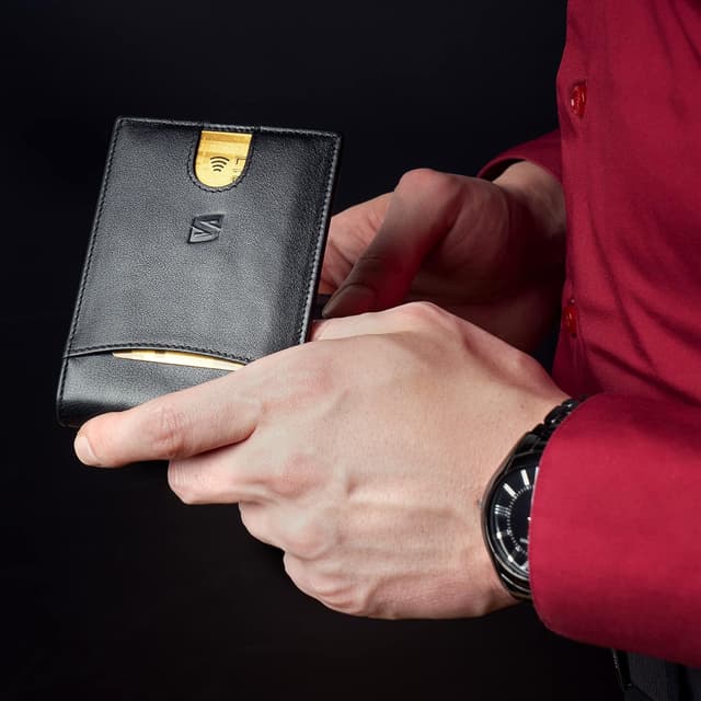 Detalle 2 de SERASAR Premium Wallet Clever, RFID, 11 Karten