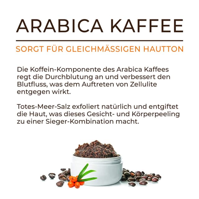 Thumbnail 6 de O Naturals Körperpeeling Arabica Kaffee 250 ml