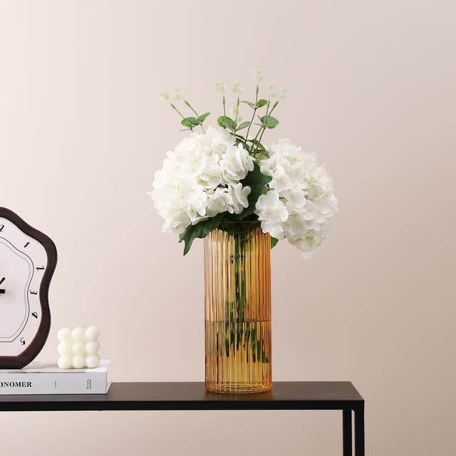 Thumbnail 3 de KAYLETIN Vase en verre ambré 30 cm