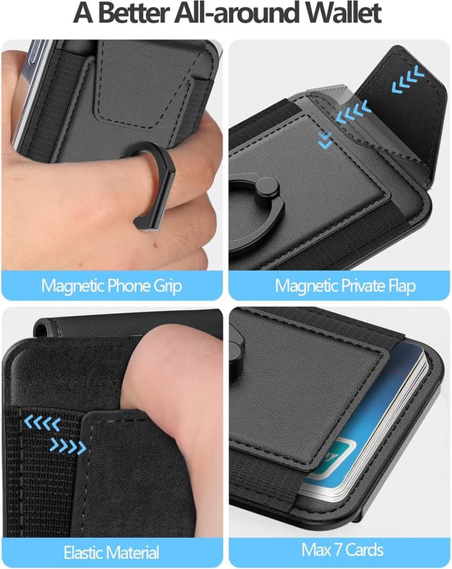 Thumbnail 4 de MagSafe Wallet 6-Card Holder for iPhone