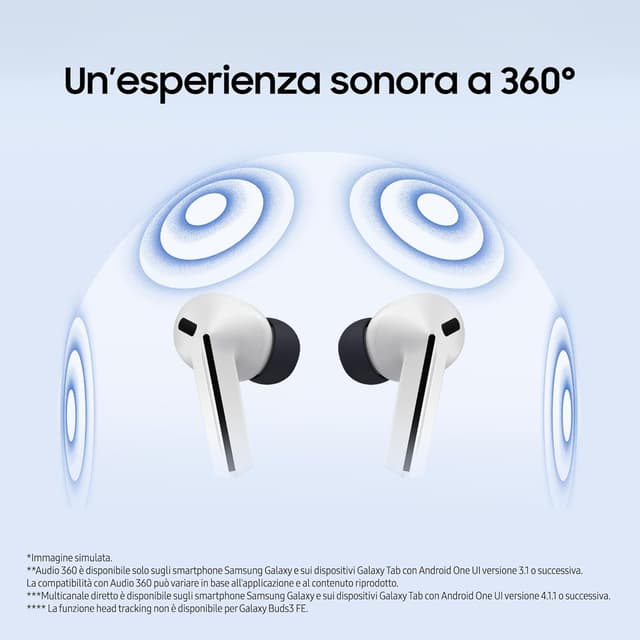 Thumbnail 5 de Samsung Galaxy Buds3 FE Auricolari Wireless ANC