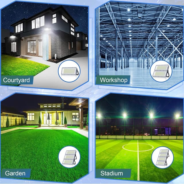 Thumbnail 6 de TASINUO LED Strahler Außen 100W