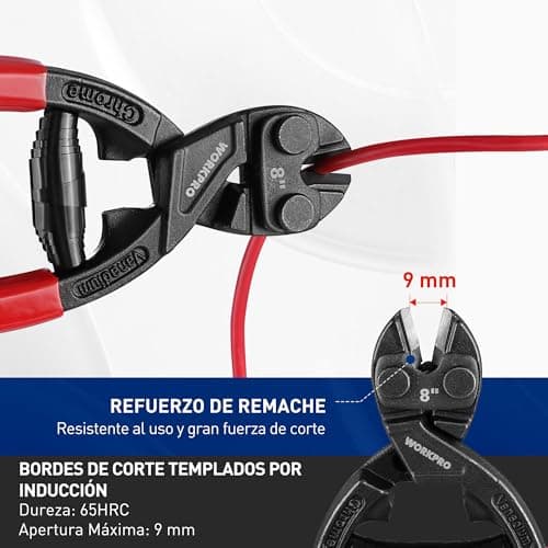 Thumbnail 2 de WORKPRO Mini, coupe-boulons 200 mm ⚙