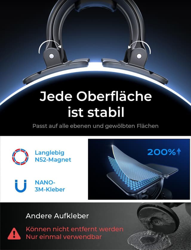 Thumbnail 5 de LISEN MagSafe Autohalterung 360°