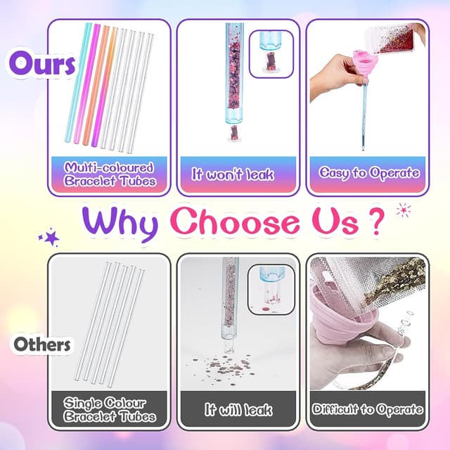 Thumbnail 3 de HappyKidsClub Funblitz kit bracelets 5–9 ans 🎨