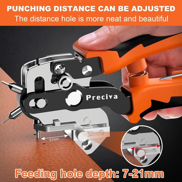 Thumbnail 4 de Preciva Perforatrice pelle 6 testine