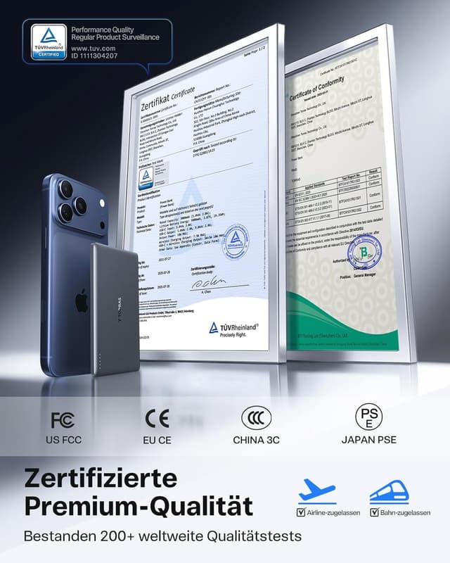 Thumbnail 5 de TORRAS MiniMag Ultra Slim Powerbank für Magsafe 5000 mAh