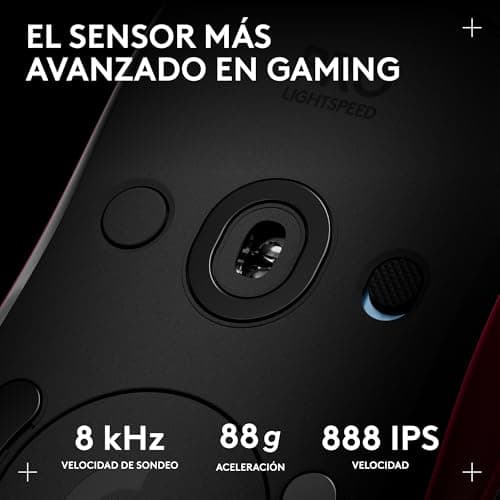 Detalle 2 de Logitech G PRO 2 ratón gaming 44.000 DPI rosa