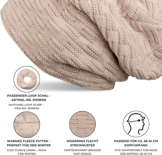 Thumbnail 5 de styleBREAKER Bonnet Long Maille Fine