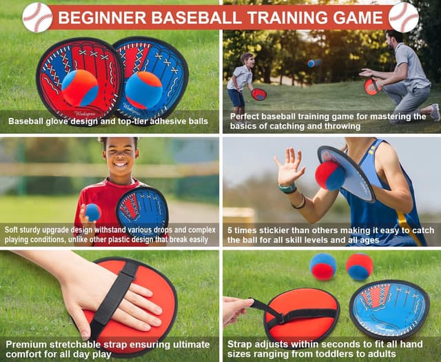 Thumbnail 6 de Toss and Catch Ball Game kids outdoor catch set