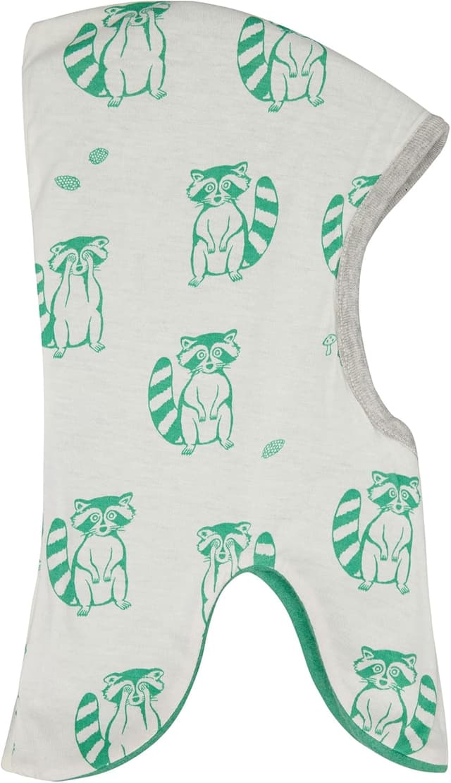 Detalle de Loud + Proud Unisex Kinder Sturmhaube als Schlupf aus Wollfleece – GOTS-zertifiziert