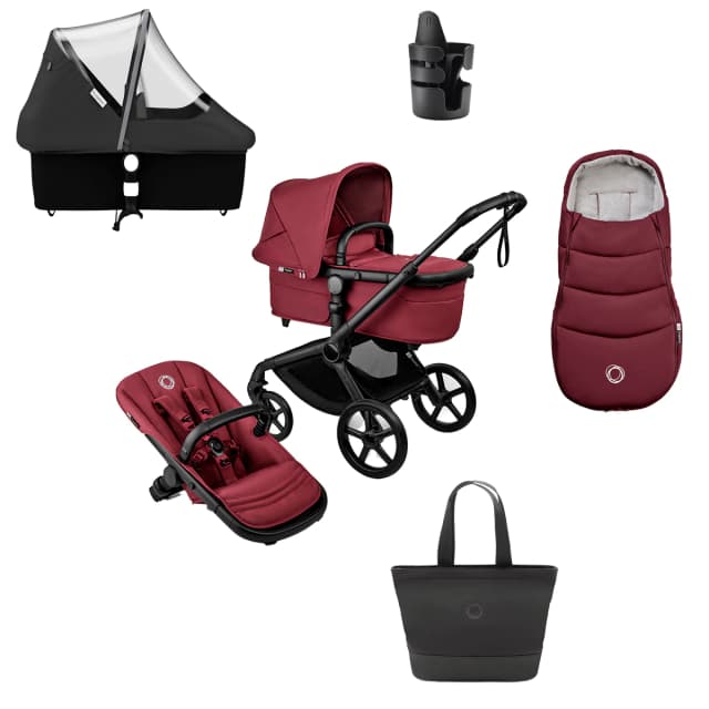 Imagen de Bugaboo Fox 5 Renew Pack Invierno Rojo Granate en OfertitasTOP