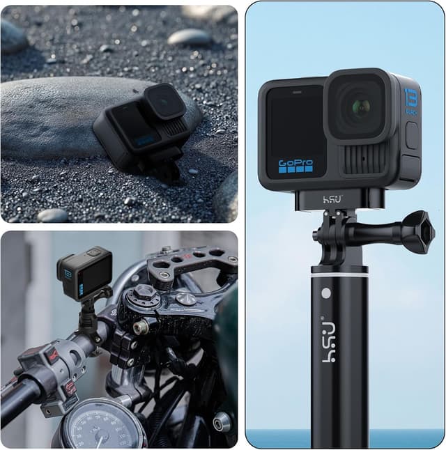 Detalle de HSU Quick Release Mount for GoPro Hero 13 Black