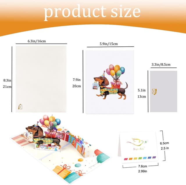 Thumbnail 6 de Magic Ants 3D Geburtstagskarte Hund