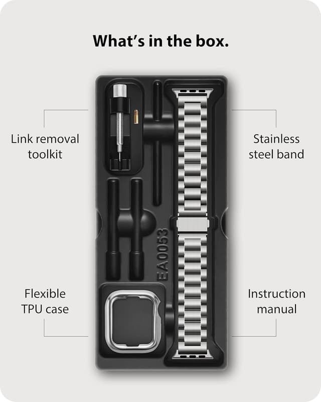 Thumbnail 5 de Fullmosa Compatible Apple Watch 44mm Metal Band