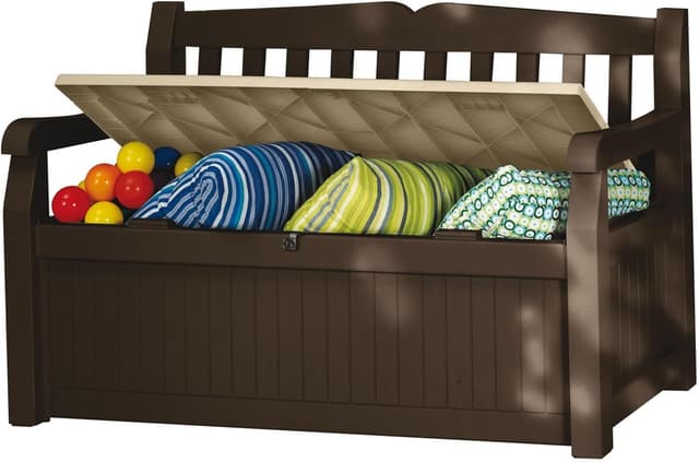 Detalle de Keter Eden Storage Bench Cassapanca 265 L