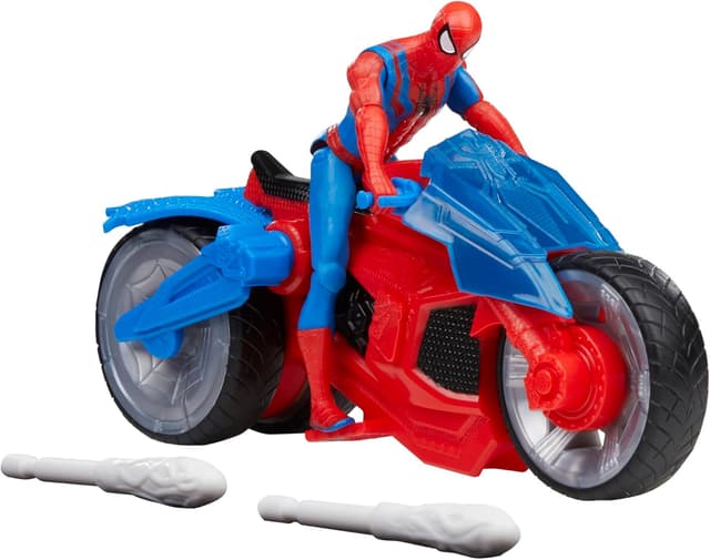 Imagen de Hasbro Motocicletta Spara-Ragnatele 10 cm en OfertitasTOP