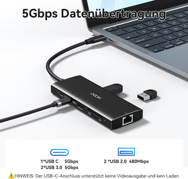 Thumbnail 6 de HODO USB C Hub 10-in-1