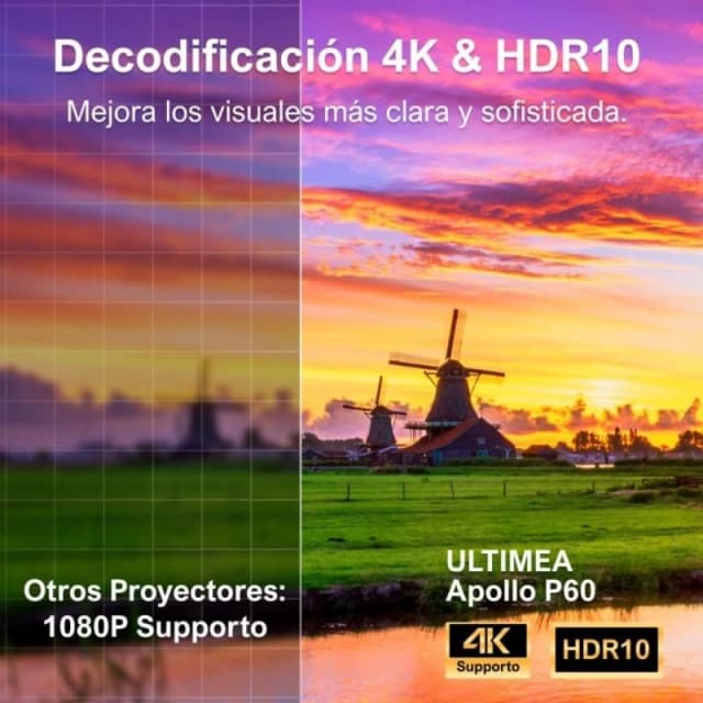 Thumbnail 3 de Ultimea Apollo P60 Proyector 1080p 900 lúmenes