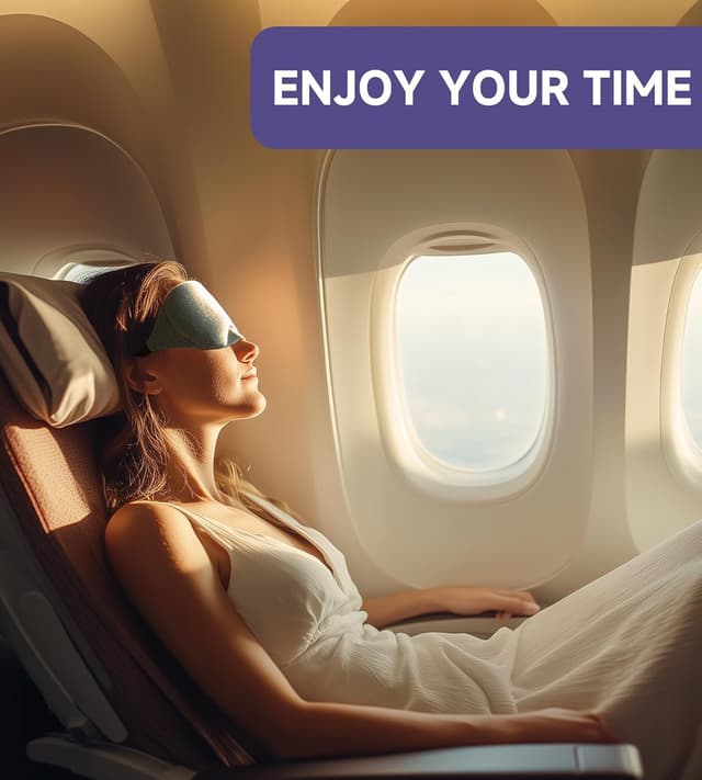 Detalle 2 de Mavogel Schlafmaske aus Baumwolle 😴