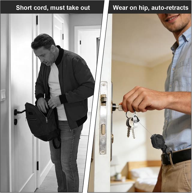 Thumbnail 4 de VINATO Portachiavi Retrattile con cavo 80 cm