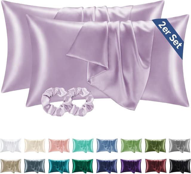 Detalle de BEDELITE Satin Kissenbezug 40 x 80