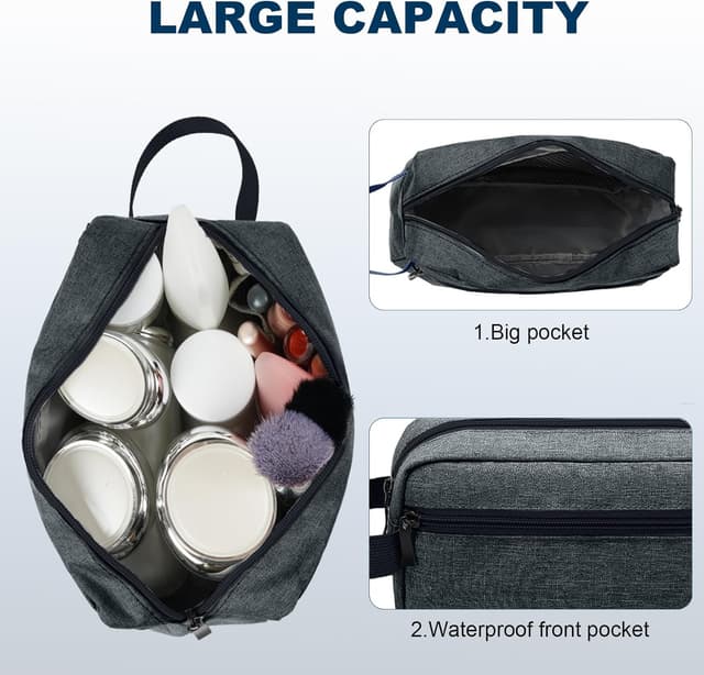 Thumbnail 2 de Aucuu Trousse de Toilette Voyage Homme