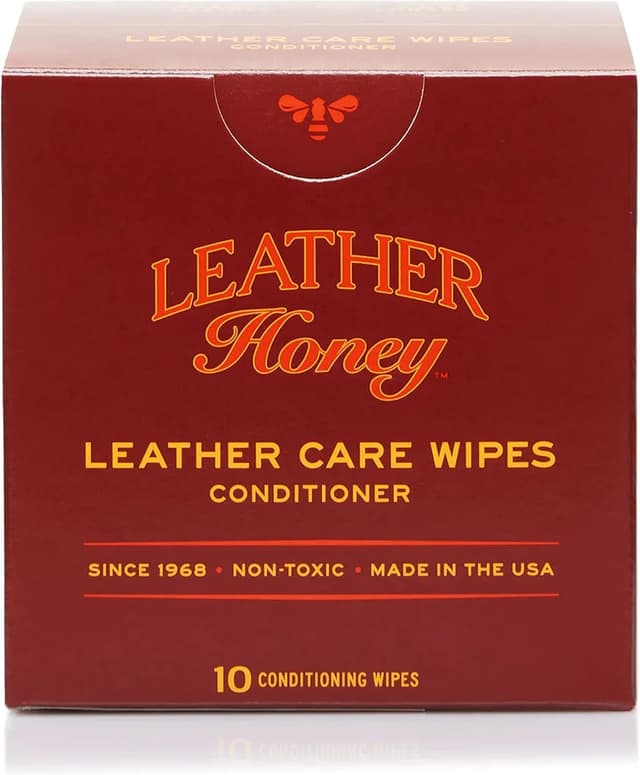 Imagen de Leather Honey Conditioner Wipes 10-count — leather care en OfertitasTOP