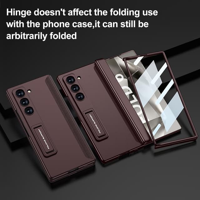 Thumbnail 4 de NATNAV Funda Galaxy Z Fold 6 ultrafina con protector