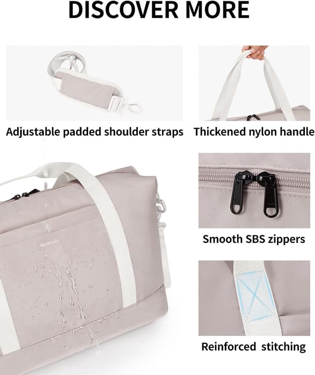 Thumbnail 6 de ECOHUB Ryanair Handgepäck Tasche 40x30x20 cm (20 L) mit herausnehmbarer Nass-Tasche