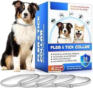 Detalle de AIKUWWOIRQIA Collar Antiparasitario 24 meses