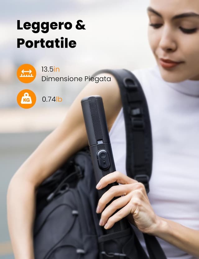 Thumbnail 5 de ANXRE Trípode 180cm con Control Remoto para Móvil 📸