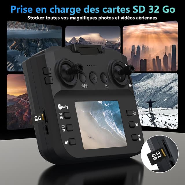 Thumbnail 3 de Morlyrctooy M18LCD Mini Drone 4K