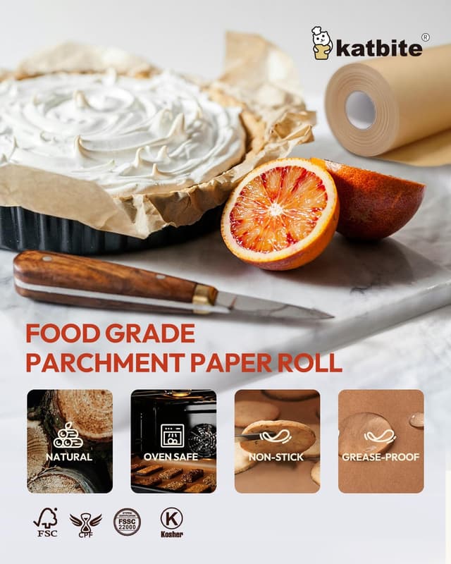 Detalle de katbite Parchment Paper Roll 38cm x 74m
