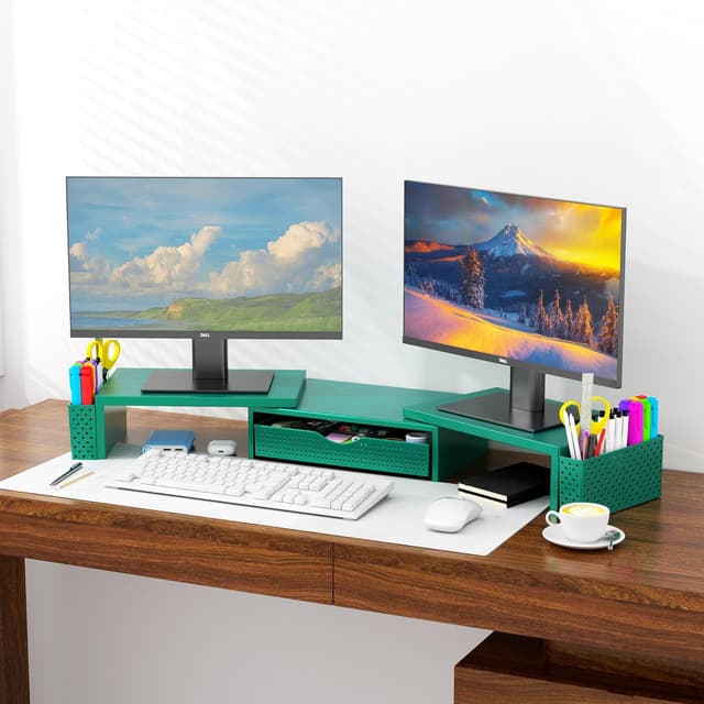 Detalle 2 de Spacrea Metal Desk Organizer with Drawer 1