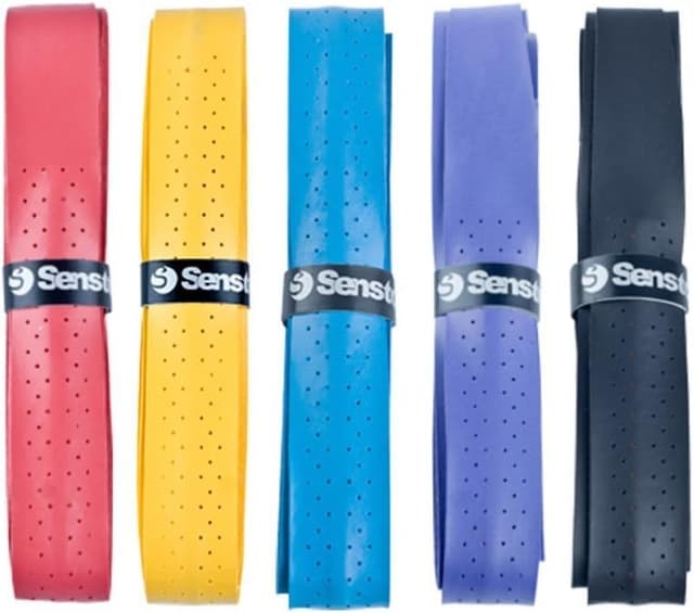 Detalle de Senston PU Racquet Grip 5-Pack Overgrips for Tennis, Badminton and Squash