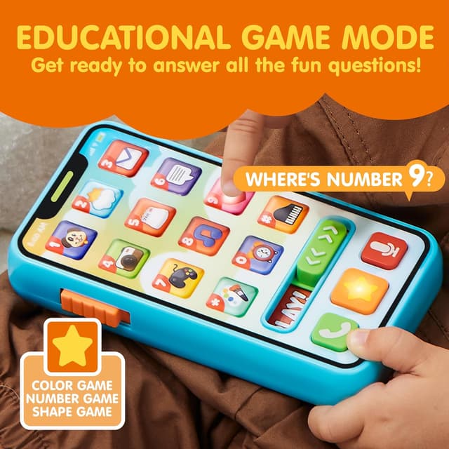 Thumbnail 5 de JOYIN Baby Toys Cell Phone 50+ Songs