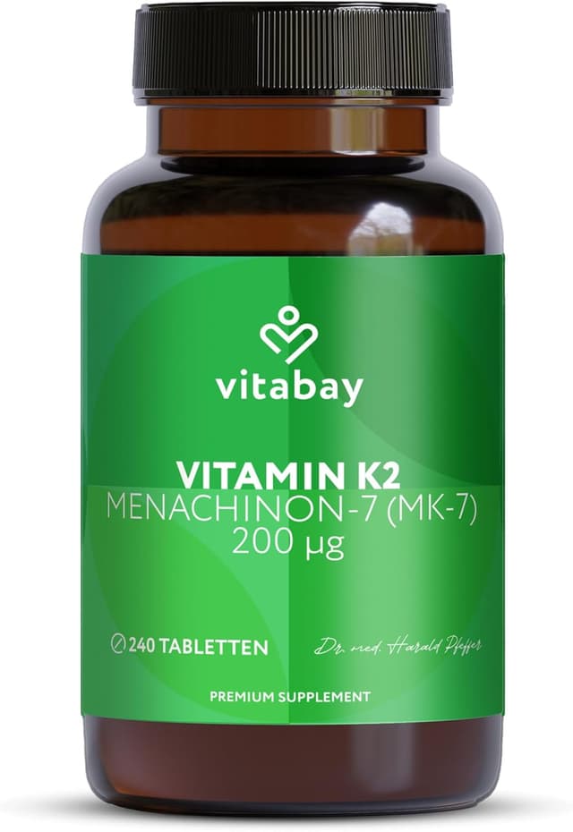 Imagen de vitabay Vitamin K2 MK‑7 200 µg 240 Tabletten en OfertitasTOP