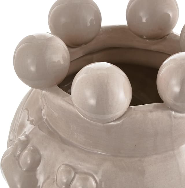 Detalle de Baroni Home Testa di Moro in Porcellana 20,5 cm