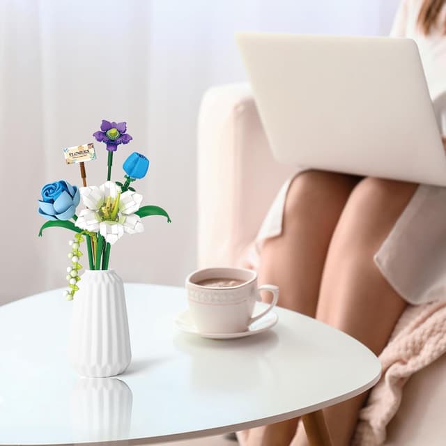 Detalle 1 de MEIEST Flower Bouquet building blocks set