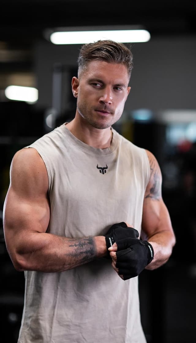 Thumbnail 1 de Fitgriff Guantes gimnasio acolchados para levantamiento