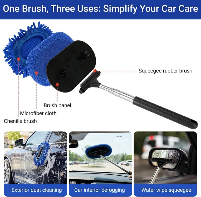 Thumbnail 6 de Bafeil 10-piece Car Detailing Kit with extendable windscreen cleaner tool