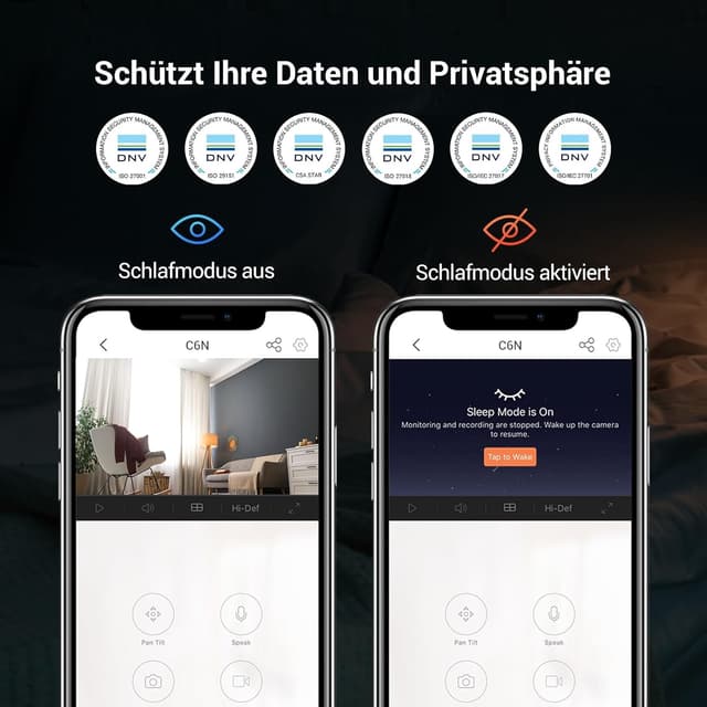 Detalle 2 de EZVIZ C6N WLAN IP Kamera 1080P