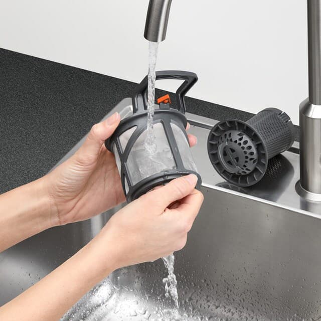 Detalle de Lavavajillas AEG 14 Servicios, Bandeja de Cubiertos, 60 cm